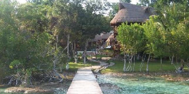 Villas Eco-Romanticas Kuuch Ka'Anil Bacalar Exterior foto